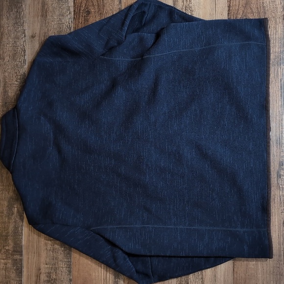 UNTUCKit Fleece Full Zip Size XXL in Heathered Blue - Picture 9 of 11